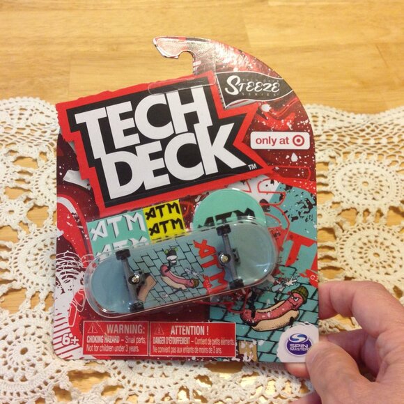 Tech Deck ATM Steeze Spin Master Series Fingerboard  Toy, Target Brand - Picture 1 of 3